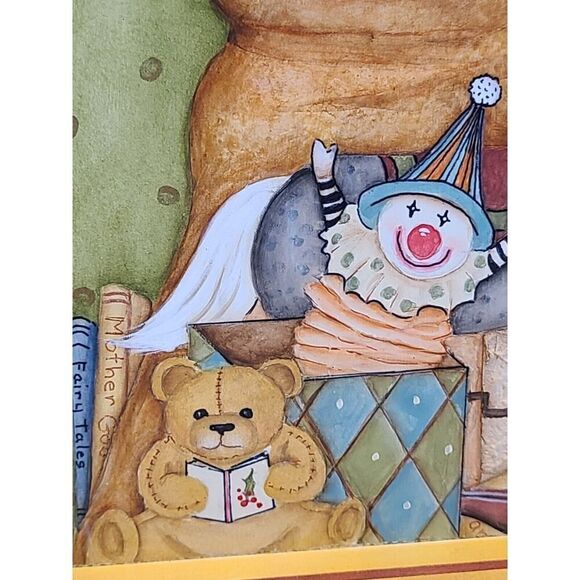 Special Wishes Father Christmas Hand Painted Statue Figure Wooden FolkArt 20½" - Picture 5 of 16